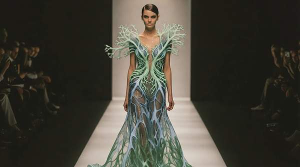 Editorial illustration for How Nature's Designs Are Remaking Sustainable Fashion